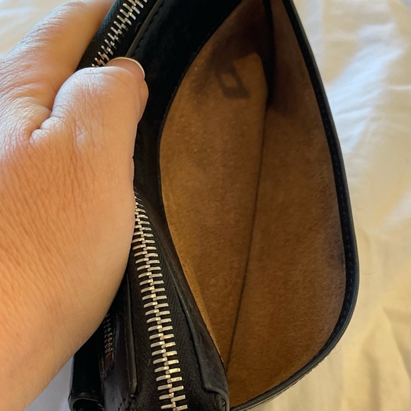 Marc Jacobs Super Soft Black Leather Wallet Multi Pocket Compartments - Picture 10 of 15